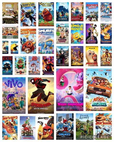 Sony Pictures Animation Collage by nakuuro on DeviantArt