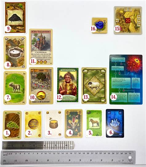 Card size comparison : r/Catan