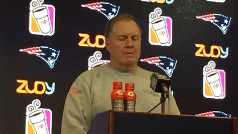 Bill Belichick’s boat was represented during his press conference ...