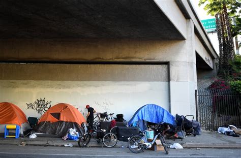 L.A. to provide 5,300 beds to clear freeway homeless camps - Los ...