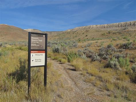 Fossil Butte National Monument | Along the Historic Quarry T… | Flickr