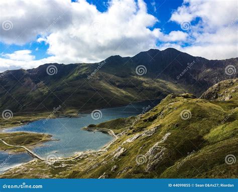 Mount Snowdon stock image. Image of beauty, national - 44099855