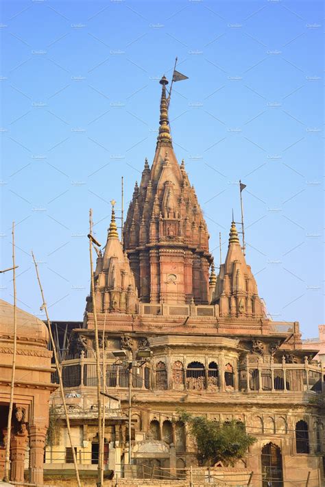 Varanasi temple | Architecture Stock Photos ~ Creative Market