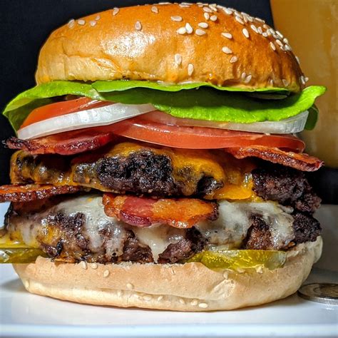 Double Bacon Cheeseburger #food #delicious #eating #photography | Food ...