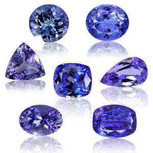 Indian Jewellery Design: Tanzanite - December Birthstone