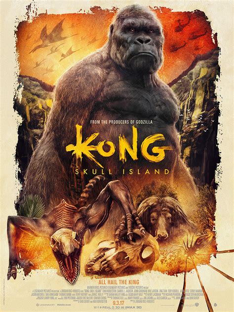 Geek Art Gallery: Posters: Kong: Skull Island