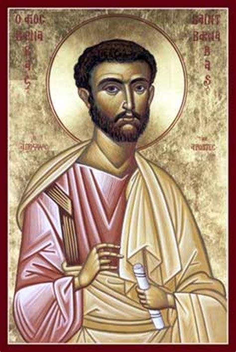 Apostle Barnabas - OrthodoxWiki