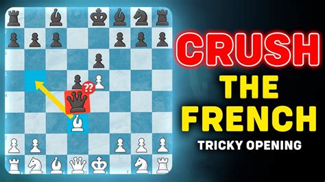 DESTROY The French Defense With This Tricky Opening - YouTube