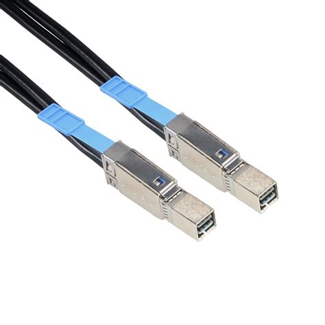 3m (9.8') External 4x HD Mini-SAS Cable - 4x Mini-SAS HD (SFF-8644) to 4x Mini-SAS HD (SFF-8644 ...