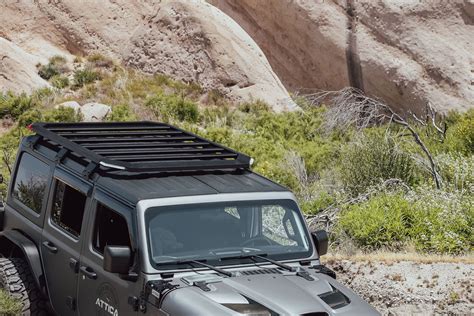 2018-2023 Jeep Wrangler JL Frontier Series Roof Rack | Attica 4x4 | Truck & Jeep Accessories