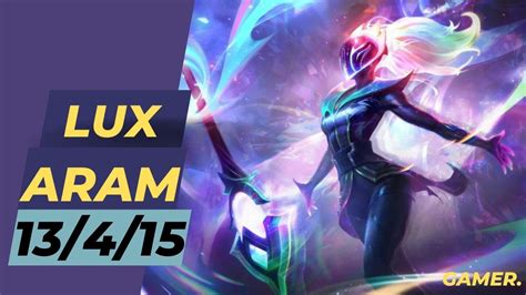 AP LUX IN ARAM - Best Build/Runes (ONE SHOT WITH LASER) - League of Legends - YouTube