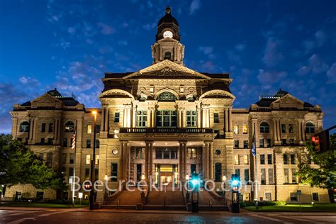 Tarrant County Courthouse Night