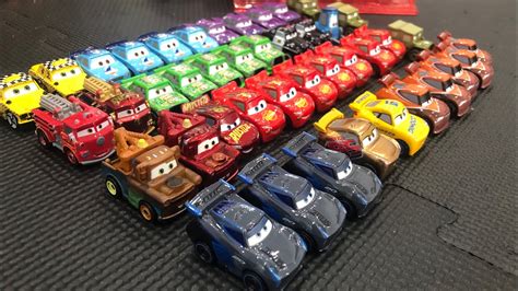 Disney Cars 3 Mini Racers Mega Unboxing 30+ - YouTube