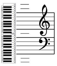 Blank Piano Keys Worksheet - ClipArt Best