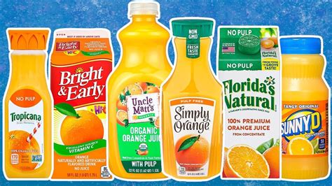 The Best And Worst Orange Juice Brands You'll Find At The Grocery Store