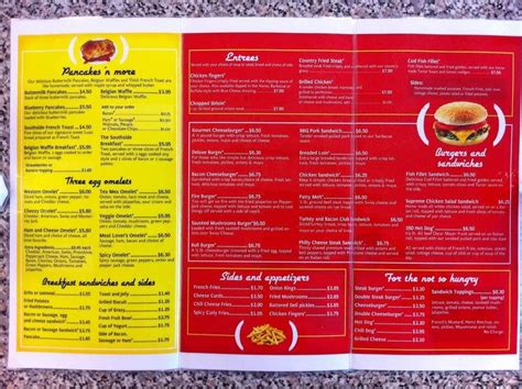 Southside Diner Menu, Menu for Southside Diner, Lafayette, Lafayette - Urbanspoon/Zomato