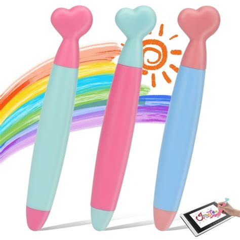 EEEkit Kids Stylus Pens for Touch Screens, 3 Pcs Stylus for Kids with ...