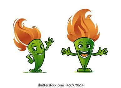 Vector Illustration Cartoon Torch Stock Vector (Royalty Free) 460973614 | Shutterstock