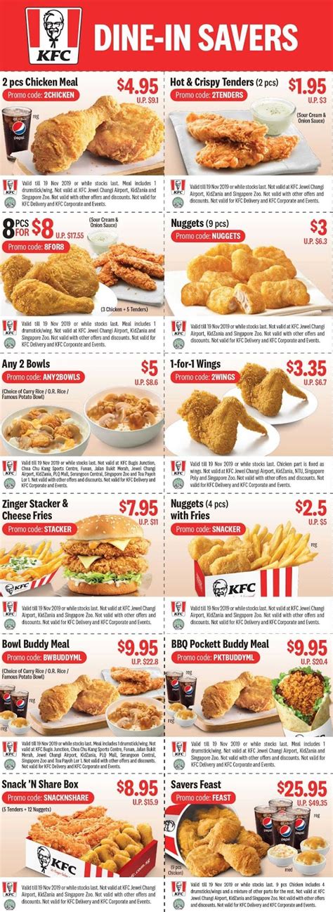 KFC Coupons : For Oct / Nov - TheWackyDuo.com - Singapore Lifestyle Portal