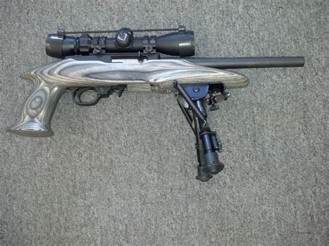 Ruger Charger 22LR with Bipod and Scope for sale (928498514)