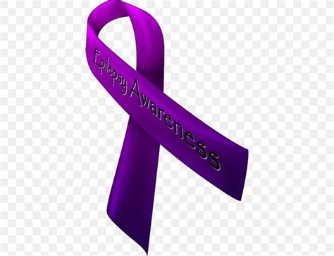 Awareness Ribbon Epilepsy Epileptic Seizure Purple Day, PNG, 400x631px ...