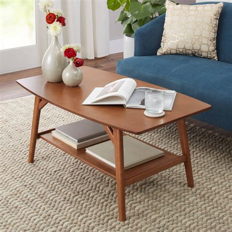 Better Homes & Gardens Reed Mid-Century Modern Coffee Table | Best Cheap Coffee Tables ...