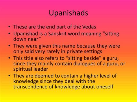 PPT - Ascetics and Upanishads PowerPoint Presentation - ID:5263290