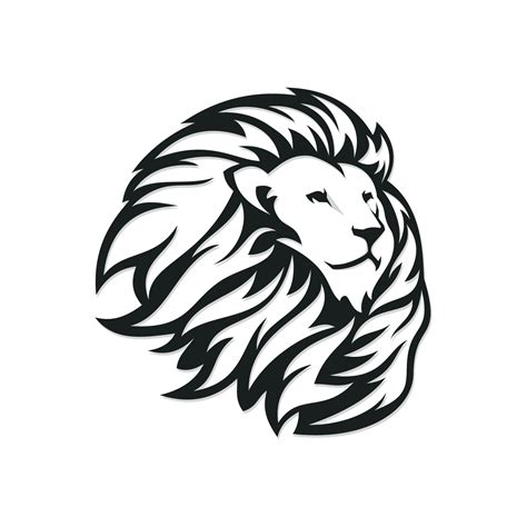 Awesome head lion logo vector 21335109 Vector Art at Vecteezy