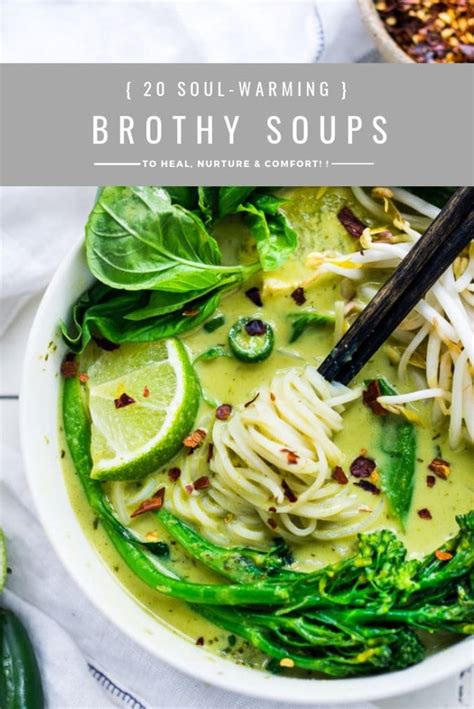 20 Comforting Broth-Based Soup Recipes | Feasting At Home