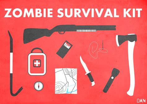 Zombie Survival Kit by BantamArt on DeviantArt