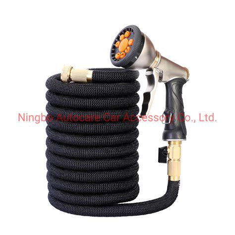 Expandable Garden Hose with Spray Nozzle and Durable 3 Layers Latex ...