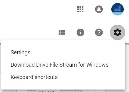 Google Drive File Stream