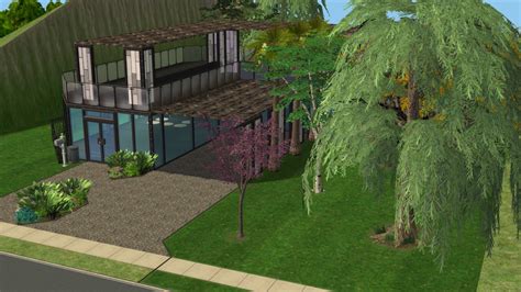 Mod The Sims - A Modern-ish(?) house