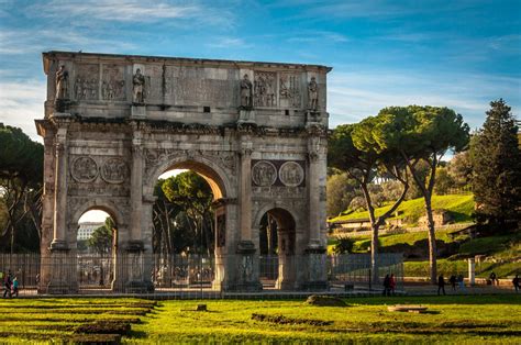 Arch of Constantine | Arch of constantine, Colosseum rome, Arch