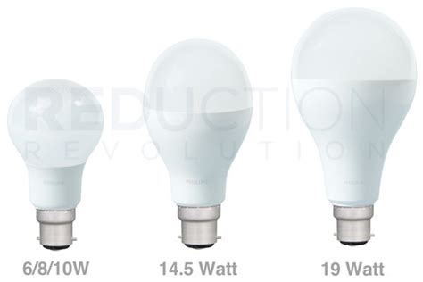 Bright B22 Bayonet Cap BC LED Light Bulbs 14.5W & 19W