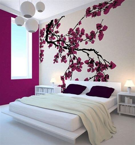 Beautiful White Blossom Color Combination 9 | Cherry blossom bedroom, Japanese bedroom, Bedroom ...