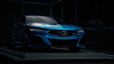 Acura Type S Concept Debuts As Sporty Vision Of Four-Door Future