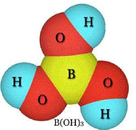 9: Boric acid structure | Download Scientific Diagram