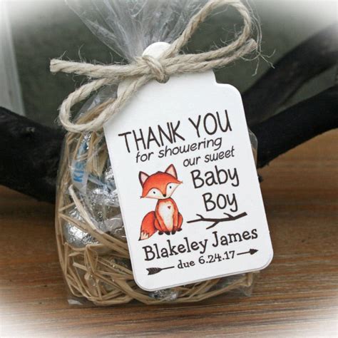 Woodlands Baby Shower Favor Woodland Baby Shower FavorFox | Etsy