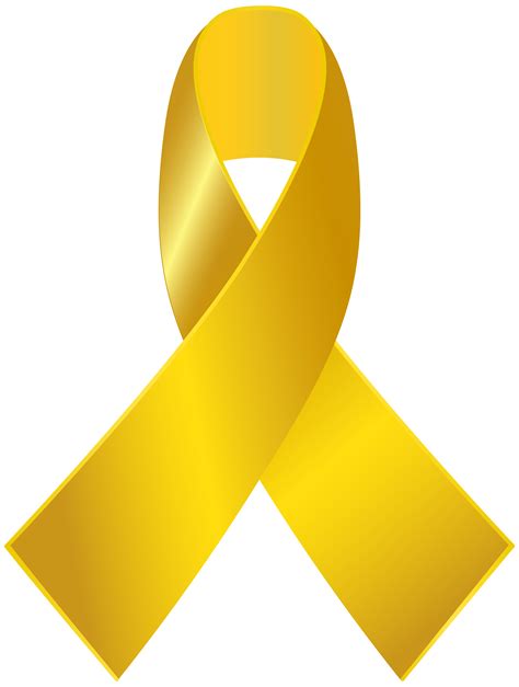 Awareness ribbon Childhood cancer Clip art - gold ribbon png download - 4531*6000 - Free ...