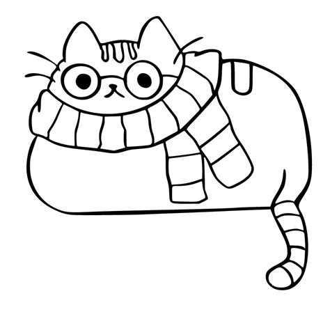 Pusheen Harry Potter coloring page - Download, Print or Color Online for Free