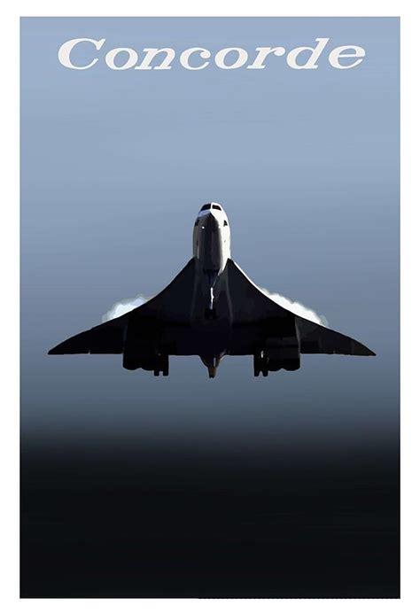 Concorde Take Off Poster Digital Art by Kailani Smith