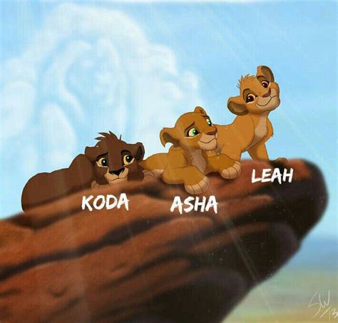 Lion King 2 Kiara And Kovu Cubs