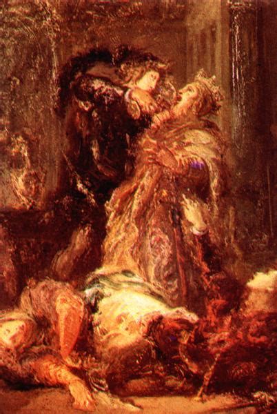 Prince Hamlet kill King Claudius - Gustave Moreau - WikiArt.org