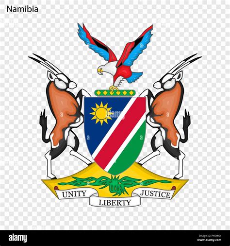 Namibia coat of arms hi-res stock photography and images - Alamy