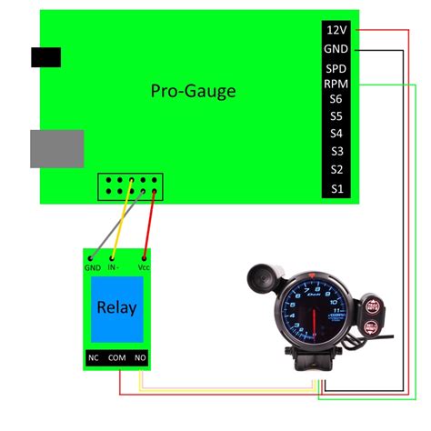 Tachometer Wiring Diagrams - Get It Right The First Time - Moo Wiring