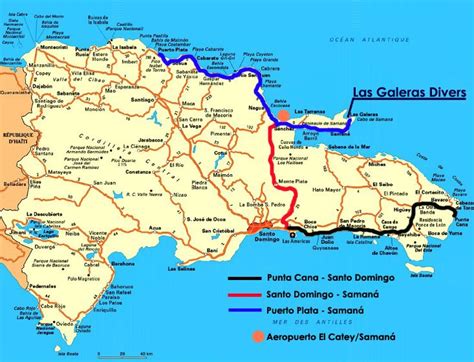 Samana, Dominican Republic Map, Thanksgiving Travel, Road Trip Map, Villa, Caribbean Travel ...