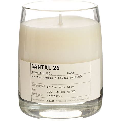 Santal is one of the best purveyors of candles that I know. | Zeep