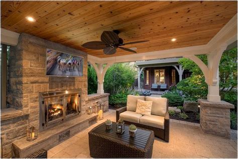 Outdoor Fireplace Under Roof – Fireplace Guide by Chris