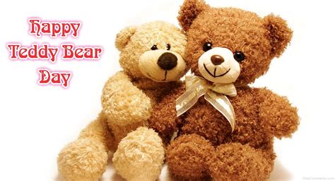 Happy Teddy Bear Day Quote - Desi Comments